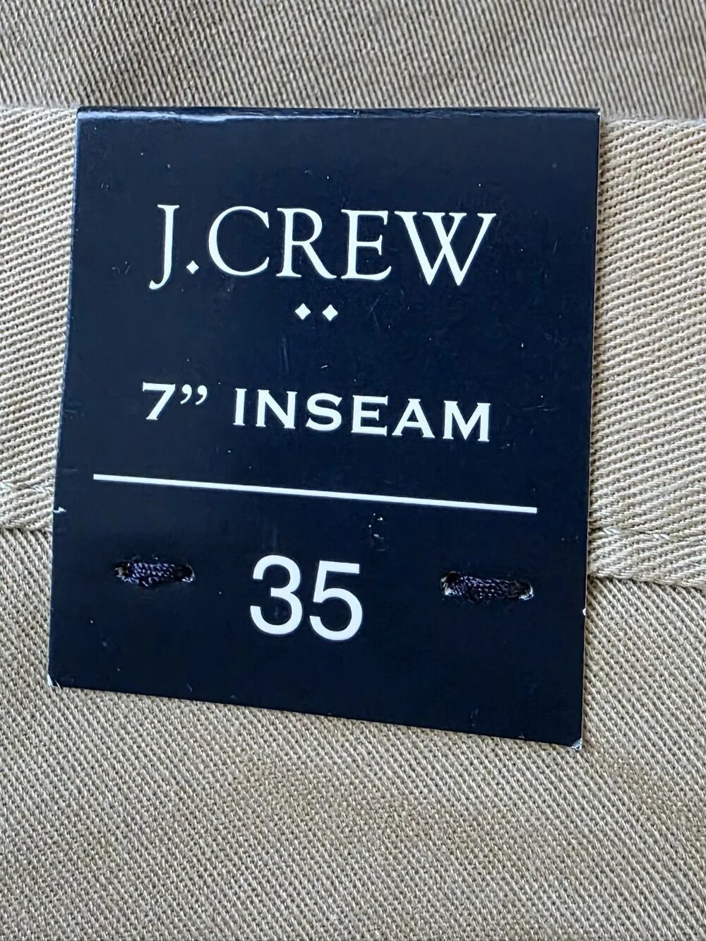 J.Crew Men's Khaki Chino Shorts 9